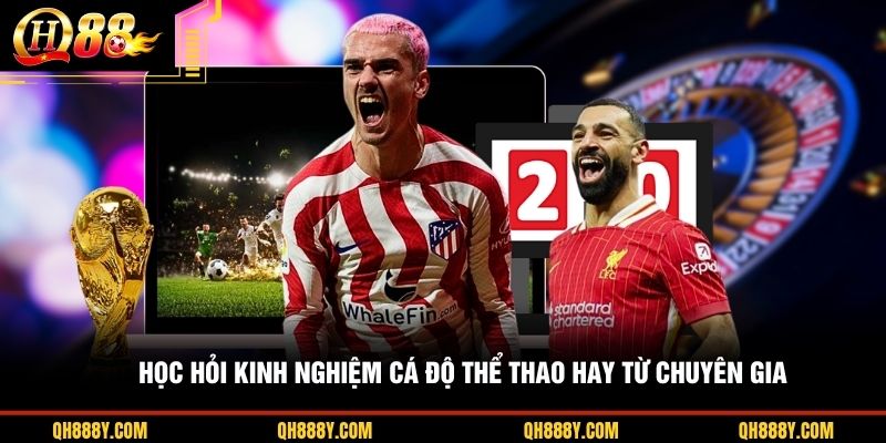 Học hỏi kinh nghiệm cá độ thể thao hay từ chuyên gia