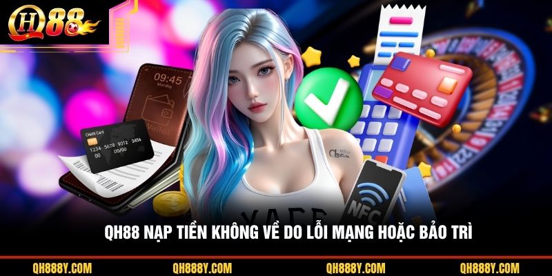 QH88 nạp tiền không về do lỗi mạng hoặc bảo trì 